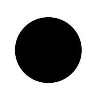 RFID  круглая черная